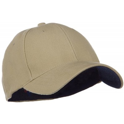 Baseball Caps Low Profile Washed Flex Cap - Khaki - C218GYAW3O8 $20.02