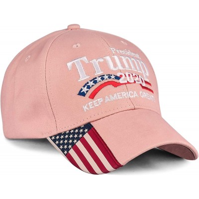 Baseball Caps Donald Trump 2020 Hat Keep America Great Embroidered MAGA USA Adjustable Baseball Cap - D-3-pink - CQ18XLXNIWA ...
