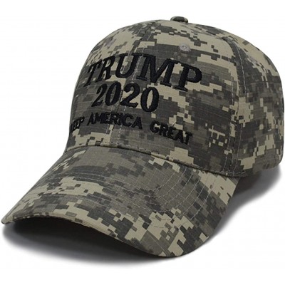Baseball Caps Camouflage Baseball Cap Make America Great Again Hat Trump Slogan Hat - Light2020 - CQ18OWGZR3K $10.20