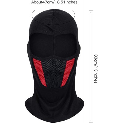 Balaclavas 3 Pieces Balaclava Ski Mask Breathable Full Face Mask Windproof Sports Headwear for Outdoor Activities - CZ1927M79...