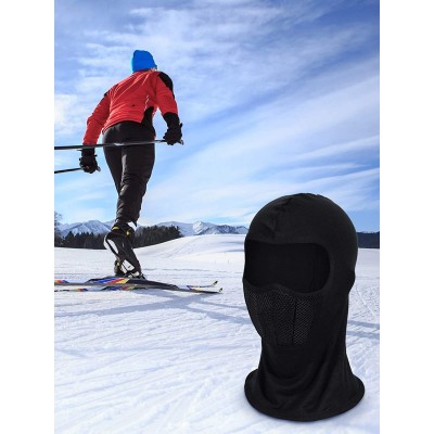Balaclavas 3 Pieces Balaclava Ski Mask Breathable Full Face Mask Windproof Sports Headwear for Outdoor Activities - CZ1927M79...