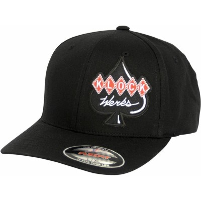 Baseball Caps Mens Flexfit Hat Black/Red LG/XL - CC17AZ9ECLE $53.20