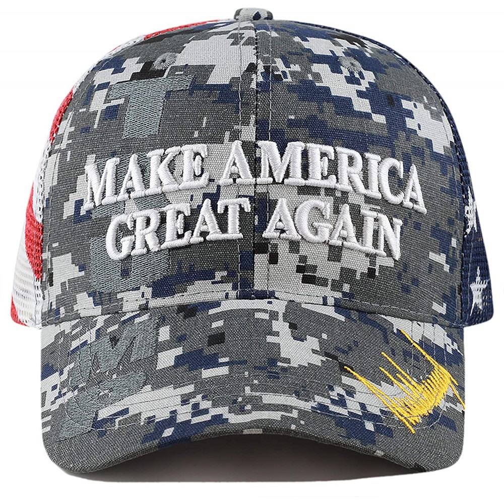 Baseball Caps Original Exclusive Donald Trump 2020" Keep America Great/Make America Great Again 3D Cap - C418L9TYZ9O $10.73