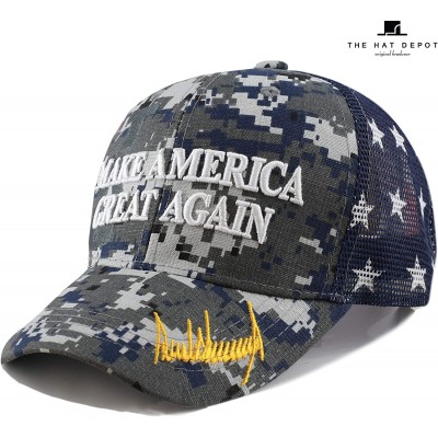 Baseball Caps Original Exclusive Donald Trump 2020" Keep America Great/Make America Great Again 3D Cap - C418L9TYZ9O $10.73