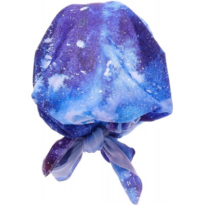 Skullies & Beanies Women Chemo Headscarf Pre Tied Hair Cover for Cancer - Blue Starry Sky - C0198KNWS7L $11.61