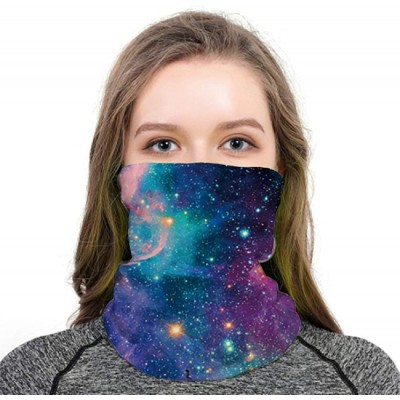 Balaclavas Quickly Dry Breathable Bandana Face Mask Reuseble- Balaclava Face Mask- Elastic Seamless Sunscreen Neck Gaiter - C...