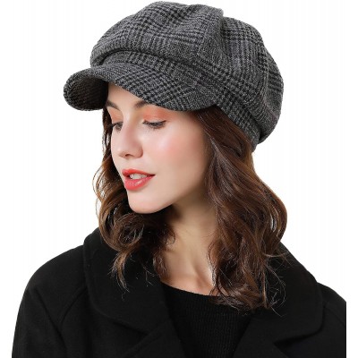 Berets Women Beret Newsboy Hat French Cotton Cap Classic Autumn Spring Winter Hats - CV18LA9ESIA $11.78