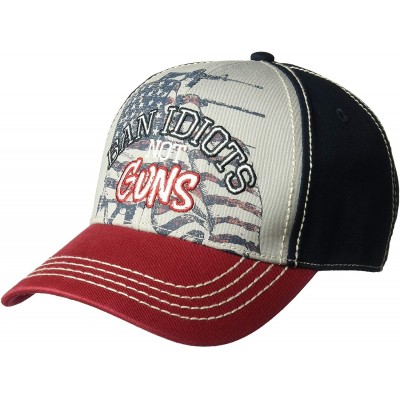 Baseball Caps Ban Idiots Hats Hat - Multi - C111Z3S0O9N $14.08
