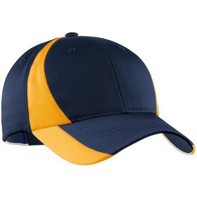 Baseball Caps Men's Dry Zone Nylon Colorblock Cap - True Royal/White - C511QDSF5MX $8.24