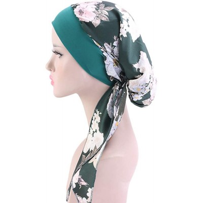 Skullies & Beanies Scarves Pre Tied Headwear Bandana Headwraps - 3 Pack - CM196YTM9Y7 $19.43