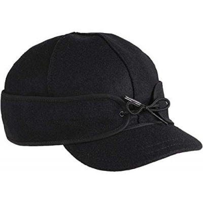 Baseball Caps Millie Kromer Cap - Winter Wool Hat with Ponytail Opening - Black - CR12O41TR55 $44.59