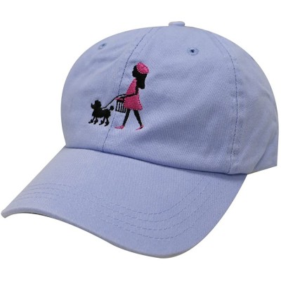 Baseball Caps Paris Paris Cotton Baseball Dad Caps - Sky - CZ12LLTL1AH $9.32