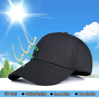 Baseball Caps Baseball Caps Classic Dad Hat Men Women Adjustable Size 35 Optional - 501 Black - CH18SXUCLHW $9.76