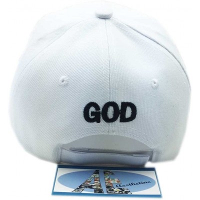 Baseball Caps Christian with God All Things are Possible Cap Hat - White - CF183IA5U02 $16.15