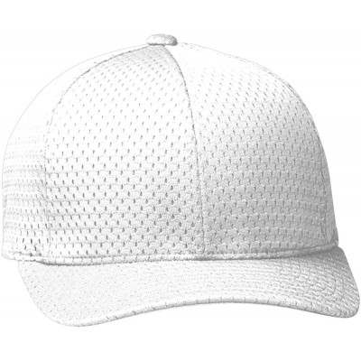 Baseball Caps Athletic Mesh - Structured- White - C9114I9SVA1 $10.17