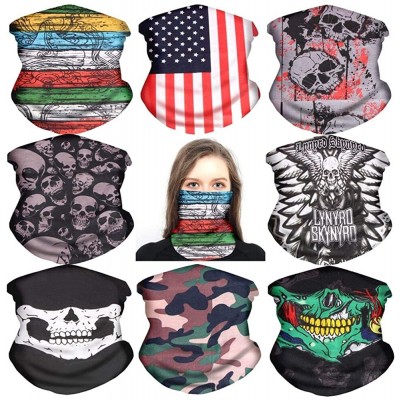 Balaclavas Bandana Face Mask Multifunctional Neck Gaiters Breathable Headwear - C004 - CJ199QRKDWL $12.22