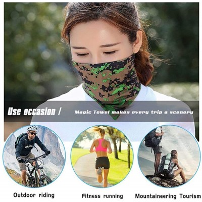 Balaclavas Bandana Face Mask Multifunctional Neck Gaiters Breathable Headwear - C004 - CJ199QRKDWL $12.22