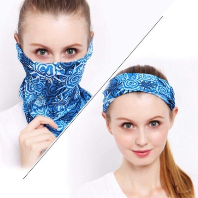 Balaclavas Bandana Face Mask Multifunctional Neck Gaiters Breathable Headwear - C004 - CJ199QRKDWL $12.22