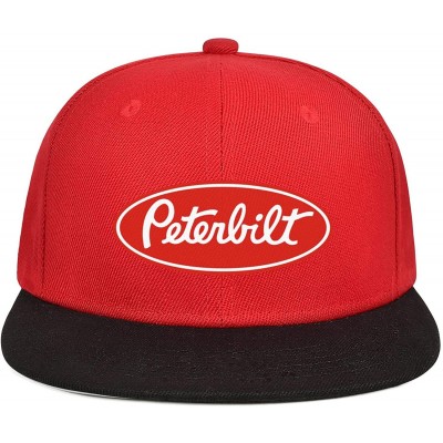 Baseball Caps Men Novel Baseball Caps Adjustable Mesh Dad Hat Strapback Cap Trucks Hats Unisex - Red-3 - CU18AH0TTMC $19.43