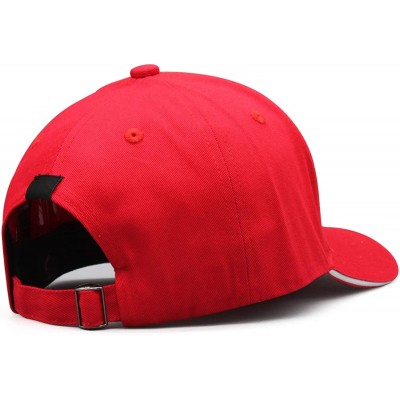 Baseball Caps Mens Womens USPS-United-States-Postal-Service-Logo- Custom Adjustable Fishing Cap - Red-2 - CG18NUCEA4A $22.63