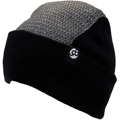 Skullies & Beanies Padded Headspin Beanie Elite - The Almighty Bboy Spin Cap - Silver/Black - CJ18GIZDT72 $21.69