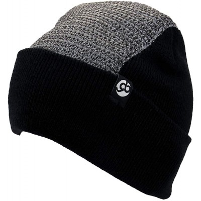 Skullies & Beanies Padded Headspin Beanie Elite - The Almighty Bboy Spin Cap - Silver/Black - CJ18GIZDT72 $21.69