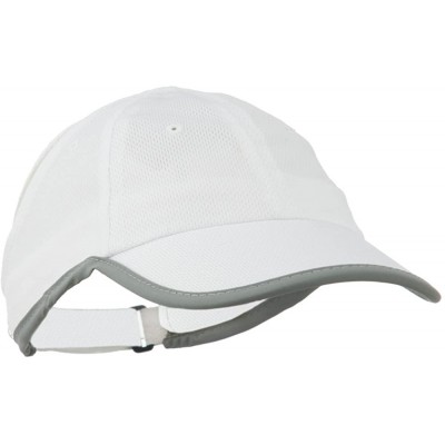 Baseball Caps Athletic Mesh Ponytail Cap - White - CI11RNPEGVB $29.51