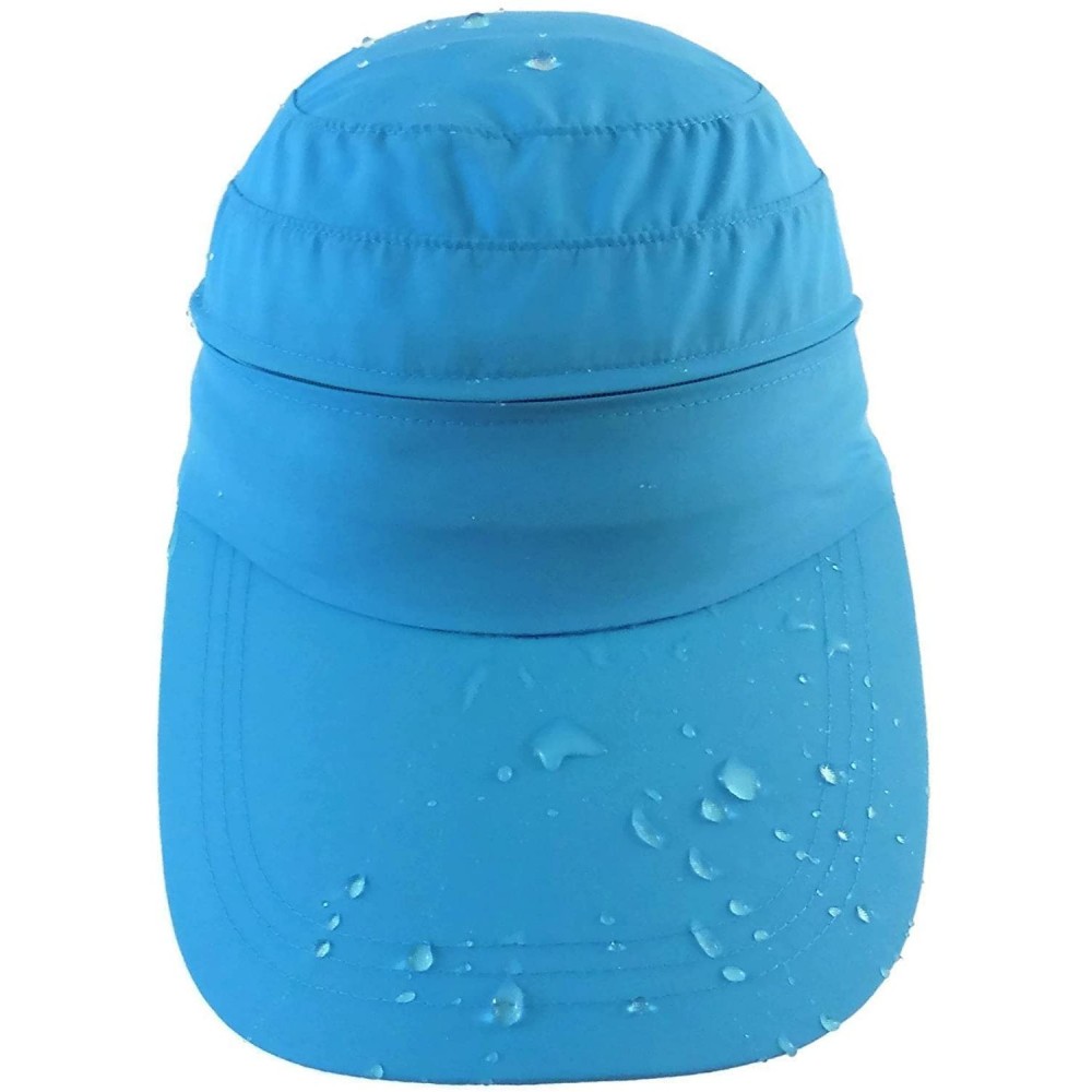 Sun Hats Nanotechnology Waterproof Protection - Blue - CE12H8S6QRT $26.05