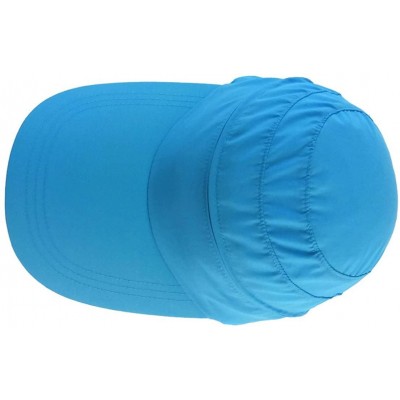 Sun Hats Nanotechnology Waterproof Protection - Blue - CE12H8S6QRT $11.06