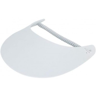 Visors Foam Sun Visor with Coil - White - CL17YQ49GIO $7.39