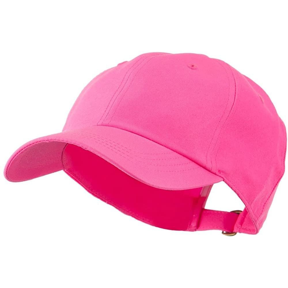 Baseball Caps 6 Panel Neon Cap - Pink - CQ11GZAMXS7 $15.64