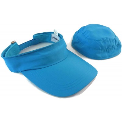 Sun Hats Nanotechnology Waterproof Protection - Blue - CE12H8S6QRT $11.06