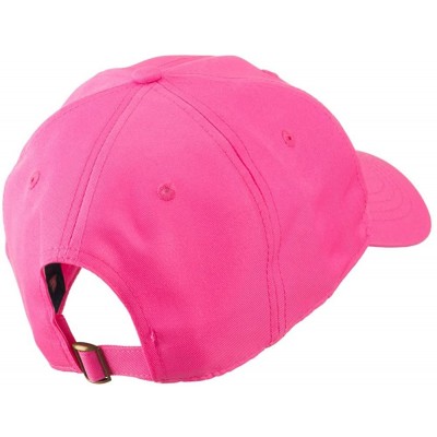 Baseball Caps 6 Panel Neon Cap - Pink - CQ11GZAMXS7 $15.64