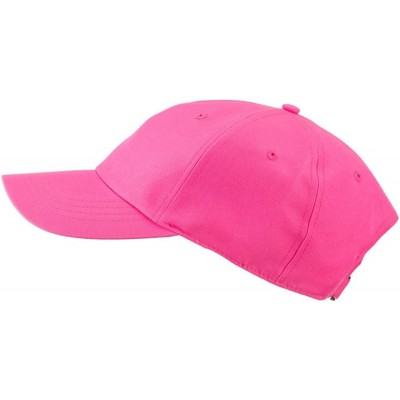 Baseball Caps 6 Panel Neon Cap - Pink - CQ11GZAMXS7 $15.64