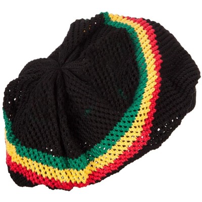 Skullies & Beanies Mesh Deep Shell Beanie Hat - Black Rgy - CT18AMLOXM7 $22.11