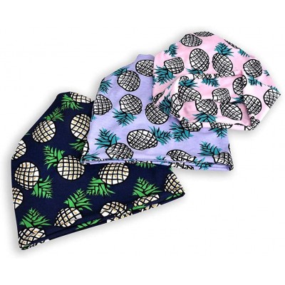 Skullies & Beanies Chemo Cancer Sleep Scarf Hat Cap Cotton Beanie Lace Flower Printed Hair Cover Wrap Turban Headwear - CY196...