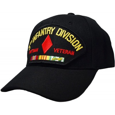 Baseball Caps 5th Infantry Division Vietnam Veteran Cap Black - C812838VU4H $24.61