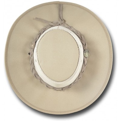 Sun Hats Wide Brim Canvas Cooler Hat - Item 1087 - Beige - CI12MYAK9KX $40.36