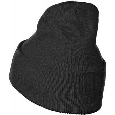 Skullies & Beanies Women & Men Stop Shark Finning Art Winter Warm Beanie Hats Stretch Skull Ski Knit Hat Cap - Black - C218NE...
