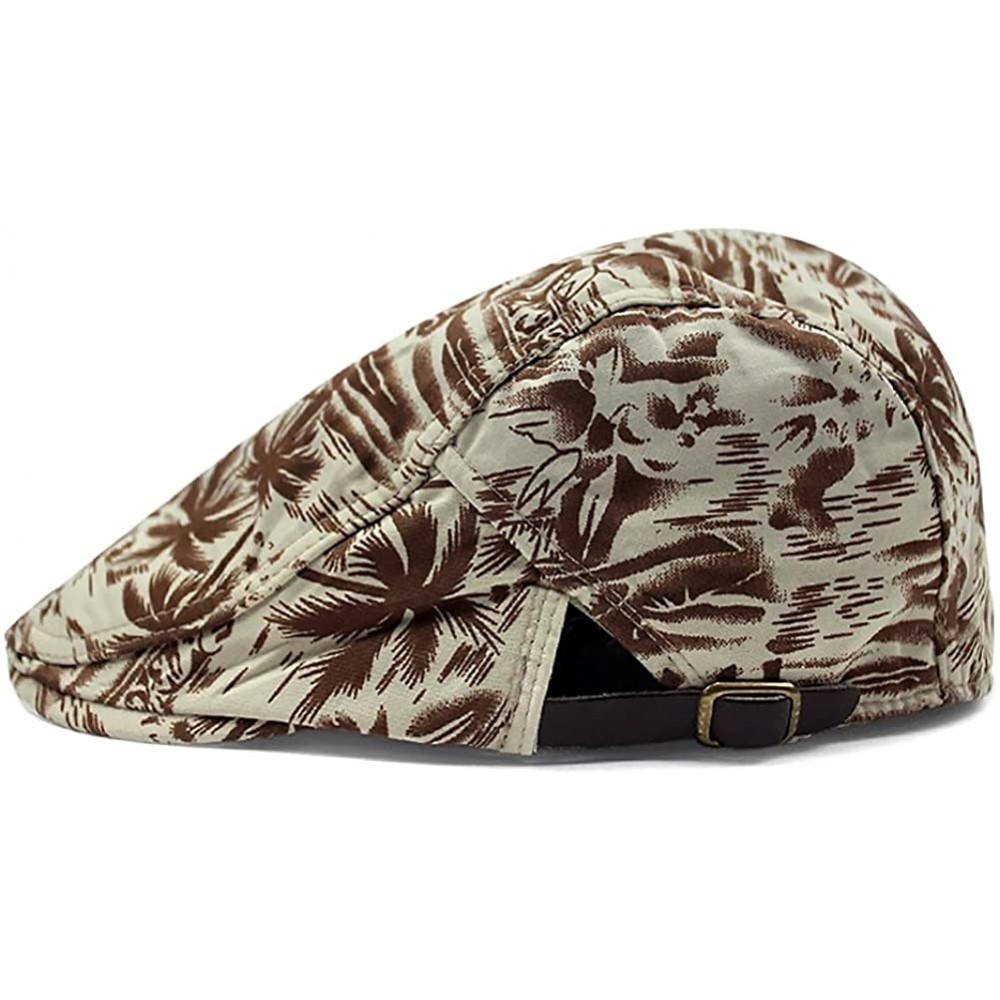 Newsboy Caps Flat Cap Newsboy Gatsby Hunting Driving Golf Ivy Beret Hat FFH382s24 - Ffh382s16 - CF186NI3K7K $19.74