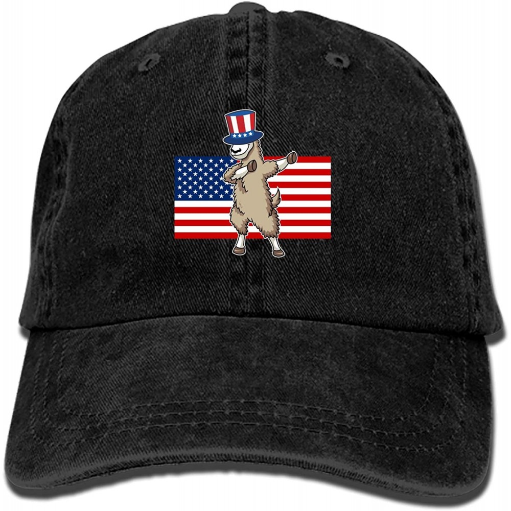Baseball Caps Men Women Camp Hair Make America Grateful Again Cotton Denim Baseball Hat Adjustable Street Rapper Hat - CV18NL...