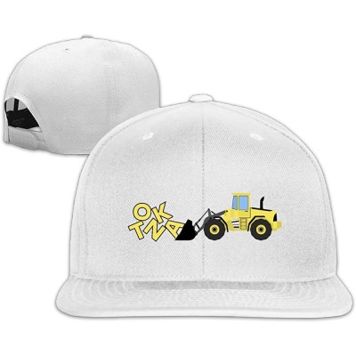 Skullies & Beanies Cap Tonka Excavator Equipment Drawing - White - CB1879HS2KW $17.94