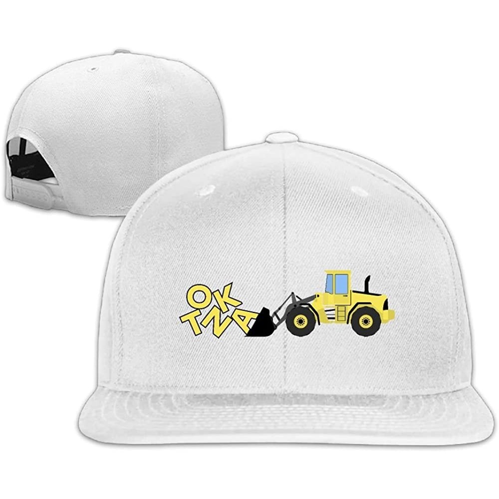 Skullies & Beanies Cap Tonka Excavator Equipment Drawing - White - CB1879HS2KW $17.94