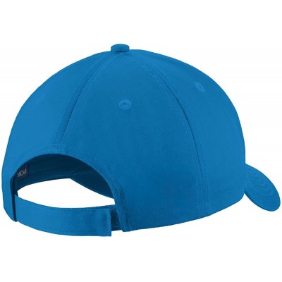 Baseball Caps Uniforming Twill Cap. C913 - Brilliant Blue - C1126B14A8Z $9.65