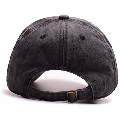 Baseball Caps Baseball Hat for Men - Cotton Cap Classic - Black - CG18EXZEXI3 $7.43