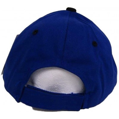 Skullies & Beanies Slovakia Blue and Red Baseball Hat Cap 3D Embroidered - CM185WI3I9A $8.39