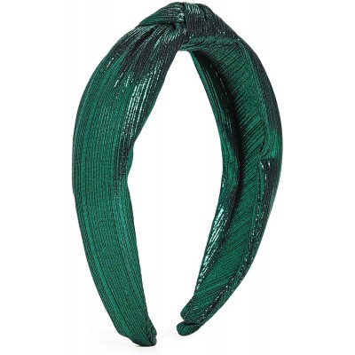 Headbands Women's Electric Sasha Headband- Emerald- Green- Metallic- One Size - CK18A694NMH $63.39