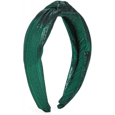 Headbands Women's Electric Sasha Headband- Emerald- Green- Metallic- One Size - CK18A694NMH $32.41