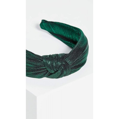 Headbands Women's Electric Sasha Headband- Emerald- Green- Metallic- One Size - CK18A694NMH $32.41