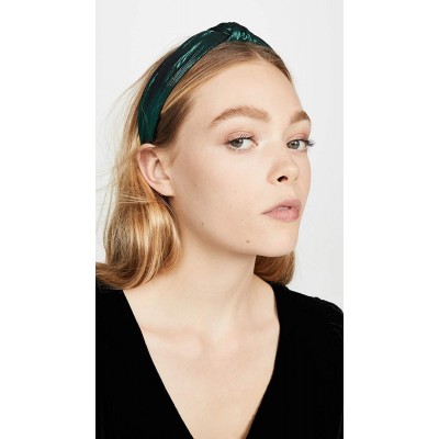 Headbands Women's Electric Sasha Headband- Emerald- Green- Metallic- One Size - CK18A694NMH $32.41